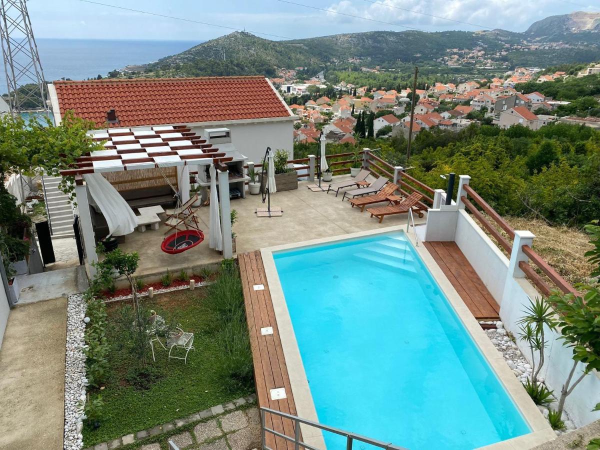 Villa My Rose With A Private Pool Mlini Kültér fotó