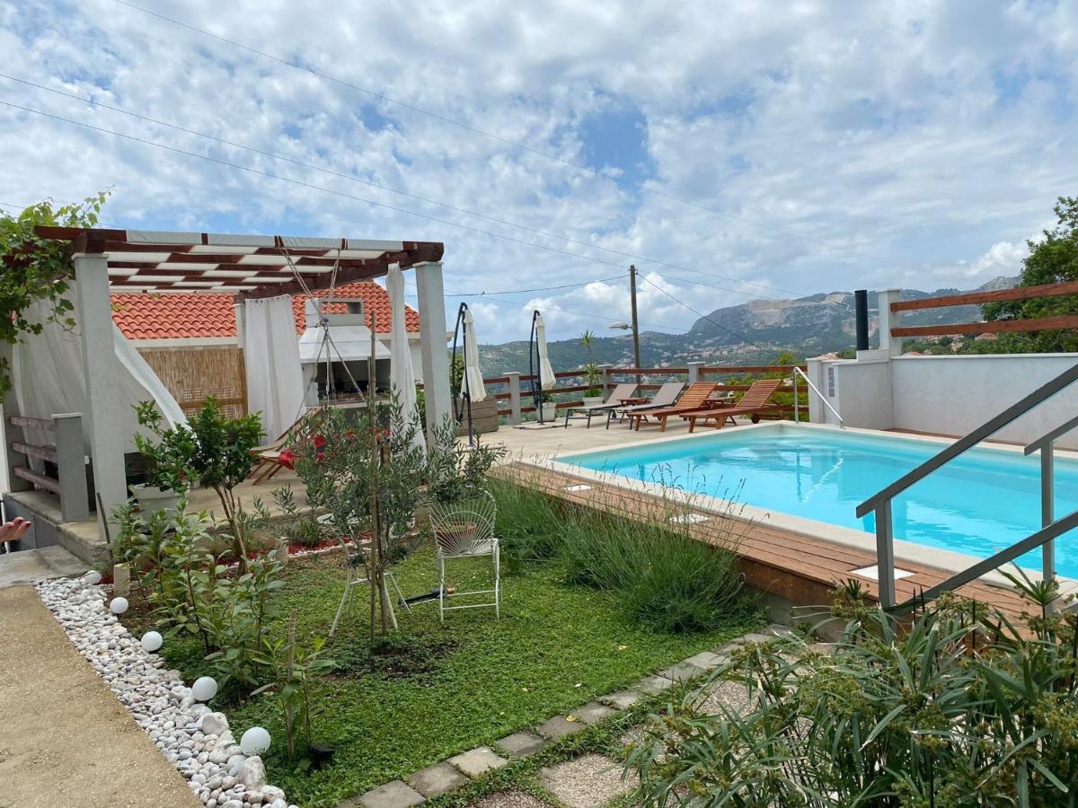 Villa My Rose With A Private Pool Mlini Kültér fotó